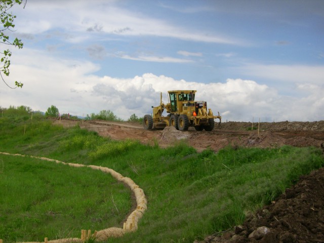 Coal Creek Trail Blading - Erie